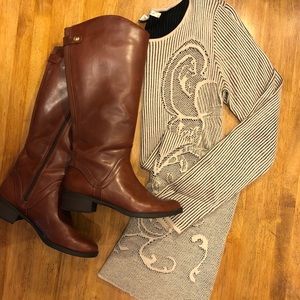 Max Studio long sleeve knit dress